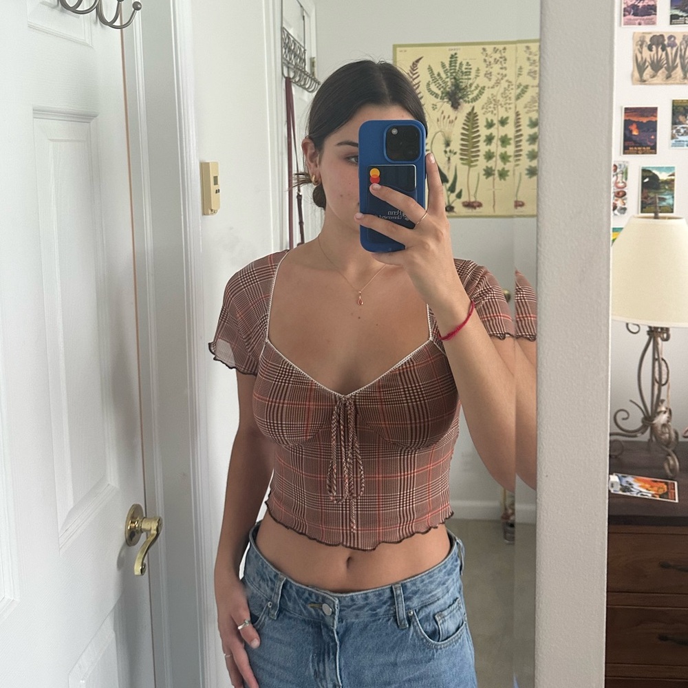 Medium fall blouse from beach boutique